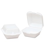 GENPAK 500 Ct Snap-It Large Hinged Sandwich Containers 5 13/16&quot;x5 11/16&quot;... - $89.09