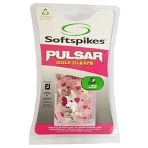 SOFTSPIKES PULSAR FAST TWIST SOFTSPIKES / GOLF CLEATS. PRETTY IN PINK. - $16.00