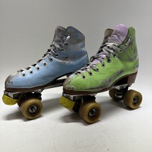 VTG White Sure-Grip Super X 6L roller skates Medallion RC ( Size 10.5 ??) - $69.95
