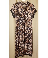 Venus - Animal Print Stretch Short Sleeve Dress Size L      NWOT    B23 - £23.19 GBP