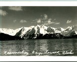 RPPC Risurrezione Bay Seward Alaska Ak Unp Vero Foto Cartolina C9 - $11.23