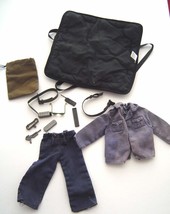 Vintage G. I. Joe Accessories 13 Navy Outfit Gunny Sack Belts Bomb Disposal   - £23.48 GBP