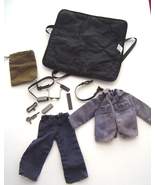 Vintage G. I. Joe Accessories 13 Navy Outfit Gunny Sack Belts Bomb Dispo... - £23.97 GBP