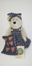 Boyds Bears Quilt Patch Collection Plush Camomile Jointed Bear Plays Music - £8.67 GBP