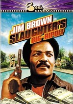 Slaughter&#39;s Big Ripoff - Jim Brown Blaxploitation Film Mob Action movie DVD - £43.72 GBP