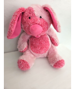 Puppy Dog Plush Stuffed Animal Pink Spots Tongue Out - £31.13 GBP