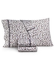 Martha Stewart Collection 250 Thread Count Print Pillowcase Pair,Cheeta,Standard - £27.69 GBP