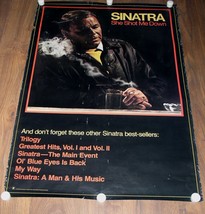 FRANK SINATRA POSTER VINTAGE 1981 SHE SHOT ME DOWN PROMO - £20.02 GBP