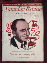 Rare Saturday Review November 26 1949 Ben Lucien Burman Albert Einstein +++ - £9.03 GBP