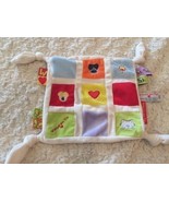 Weezel En Pip Cream Red Blue Green Puppy Fleece Corduroy Lovey Security ... - $12.67 CAD