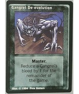 1st Edition Gangrel De-evolution 1994 Jyhad VTES - £1.35 GBP