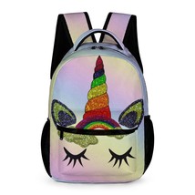 Mondxflaur Unicorn Backpacks for School Kids Teen Schoolbag Lightweight ... - $645.13 MXN