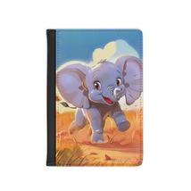 Passport Cover for Kids Cute Elephant Walking | Passport Cover Animals of Safari - £23.56 GBP