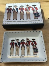 White House Gift Shop Porcelain Tray President Old Guard Army Star Whha Store - $15.53