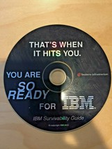 IBM Survivability Guide - Vintage Internet Software - Very Rare - $5.25