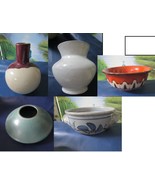 AMERICAN POTTERY SEED VASE BOWL CERAMIC WESTERN PICK1 - $45.99