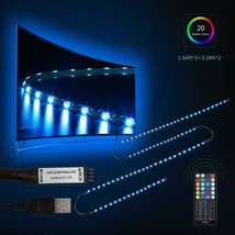 5050 Rgb Colour Changing Strip Tape Lights Lighting Leds Flexible Led Under - $25.24