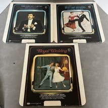 Lot Of 3 Video Disc CED Movies MGM Royal Wedding Bells Ringing Great Caruso - £14.73 GBP