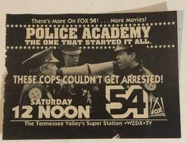 Police Academy Tv Guide Print Ad Steve Gutenberg TPA8 - £4.63 GBP