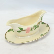 Franciscan Desert Rose Gravy Boat w/ Attached Underplate - $15.67