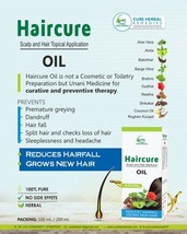 Haircure Oil reduces hairfall grows new hair 100ml - $14.78