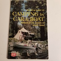 Vintage 1962 Phillips 66 Digest of Camping by Car &amp; Boat Paperback Booklet - $9.31
