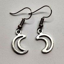 Moon earrings open crescent lunar Solar - £6.26 GBP