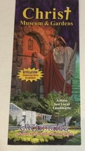 Christ Museum And Gardens Brochure Gatlinburg Tennessee BRO14 - £3.90 GBP