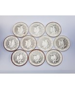 Lot of 10 2001 Australia Silver 1oz Kookaburras (BU Condition) KM# 479 - $1,270.07 CAD