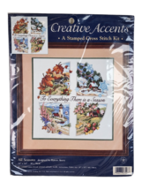 1999 Dimensions Creative Accents All Seasons Stamped Cross Stitch Kit #7927 - £8.19 GBP