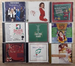 Christmas Popular CD Lot of 9 Pentatonix Mariah Carey Paul McCartney Ann Wilson - £12.10 GBP