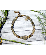 Fluorite Bracelet Adjustable for Energy Healing Meditation to Balance Em... - $38.41 CAD