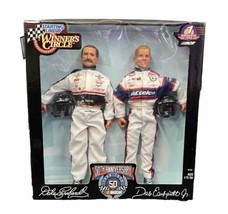 Dale Earnhardt Sr and Jr Starting Lineup Winner’s Circle 1998 Poseable Figures - £19.27 GBP