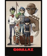 Gorillaz Poster Fascia Personaggi The - £6.84 GBP