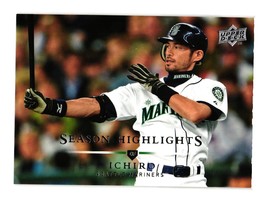 2008 Upper Deck #787 Ichiro Suzuki Seattle Mariners - £1.59 GBP