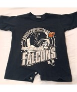 Vintage Atlanta Falcons Football baby bodysuit romper sz 12 months one p... - $413.41 MXN