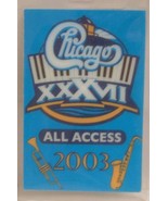 CHICAGO (TRANSIT AUTHORITY) - ORIGINAL CONCERT TOUR LAMINATE BACKSTAGE PASS - $16.00