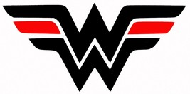 Thin Red line Wonder Woman Decal For Car Truck Sticker Vinyl Fire EMS - £4.63 GBP