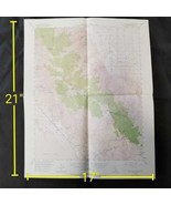 Vintage 1950 USGS New York Butte California Topographic Map - £19.69 GBP