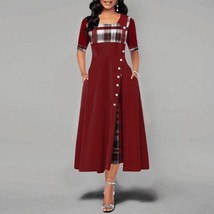 Maxi Dress Claret 4XL - £15.62 GBP
