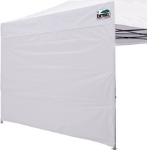 Eurmax Usa Instant Canopy Sunwall 10X10 Canopy Wall Sidewall For Pop Up,... - £31.45 GBP