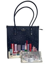 2-Pc Kate Spade Ella Winter Wonders Tote &amp; Wallet Christmas Limited Edit... - £246.07 GBP