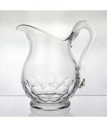 Lyon Flint Glass New York Honeycomb Water Pitcher, Antique c1860s EAPG 8... - £51.79 GBP