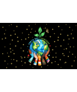 Earth Day Is Everyday Black Flag 3x5 FT - $26.00