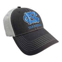 NEW OFFICIAL NCAA UNC TARHEELS GRAY TRUCKER HAT ADULT ONE SIZE CURVED BILL - £18.34 GBP