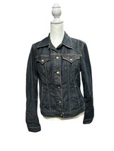 Lucky Brand Aged Size Small Denim Jacket - £17.75 GBP