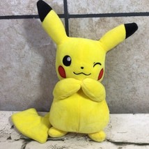 Pokémon Pikachu Winking Plush 10” Nintendo Stuffed Animal Gamer Toy 2022 - $14.84