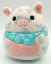 Squishmallows 5” Rosie The Spotted Pig With Bandana Easter 2021 Kellytoy - $6.92