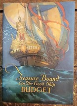 1927 International Silver Co. Catalog - &quot;Treasure Bound-Good Ship Budget&quot; - £23.44 GBP