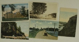 Vintage Paper Postcard Lot MAINE State Normal School Bar Harbor Lake Aub... - $8.30
